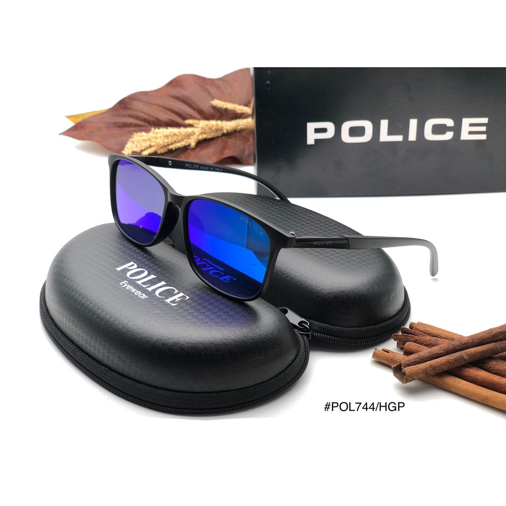 Promo COD KACAMATA POLICE 744 LENSA POLARIZED FULLSET