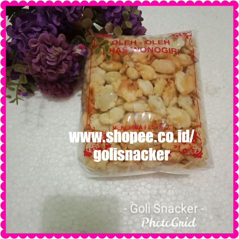 

Emping Melinjo Gepuk Asin Gurih 500 Gram