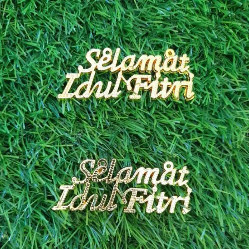 

Tulisan Selamat Idul Fitri Warna Gold /Emas