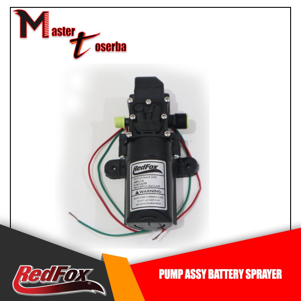 PUMP ASSY BATTERY SPRAYER CBA Pompa Air Mesin Hama Elektrik Aki 4 A