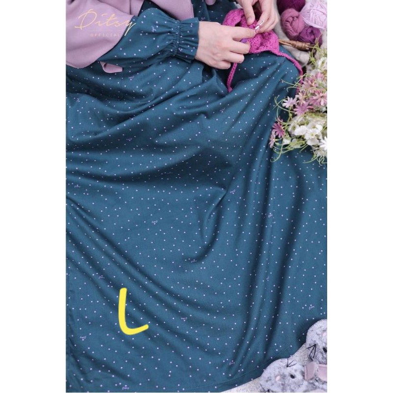 Ditsy Mei 2021 Punto Green L