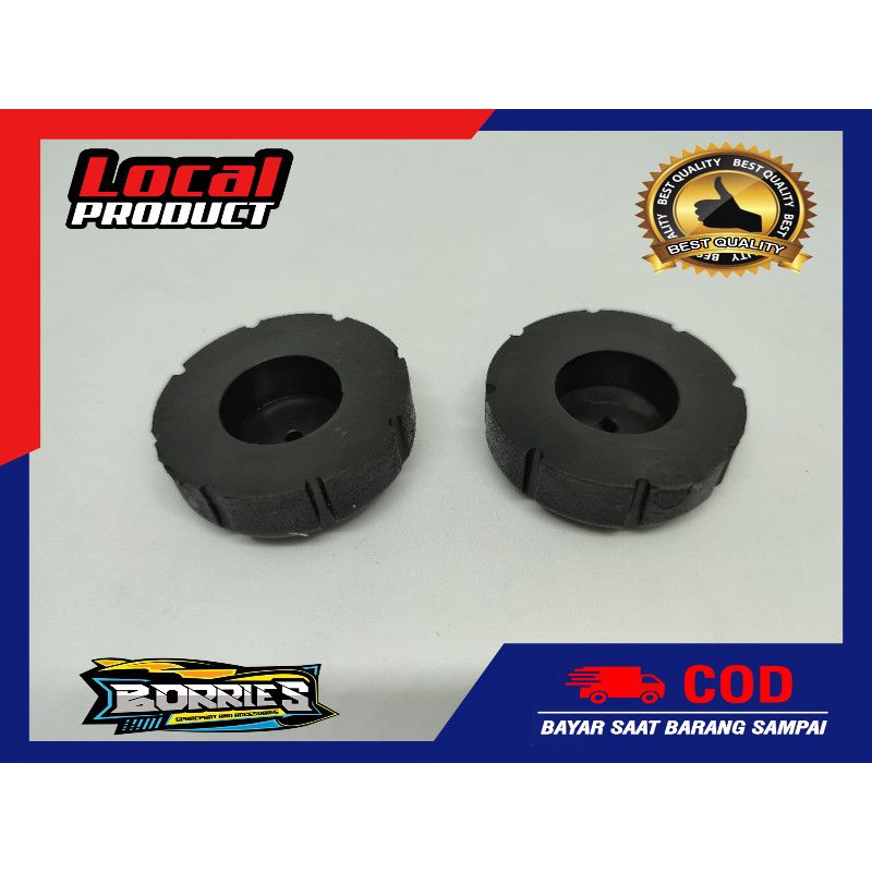 KARET DAMPER TANGKI RX S RX SPESIAL BAGIAN DEPAN 2PCS  lokal