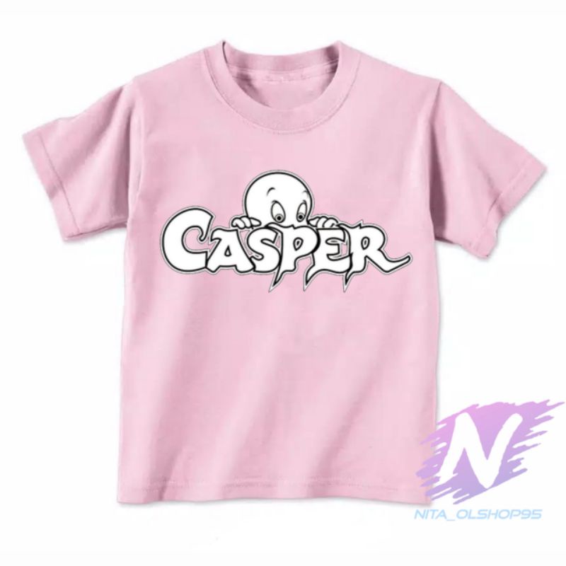 kaos anak kartun casper