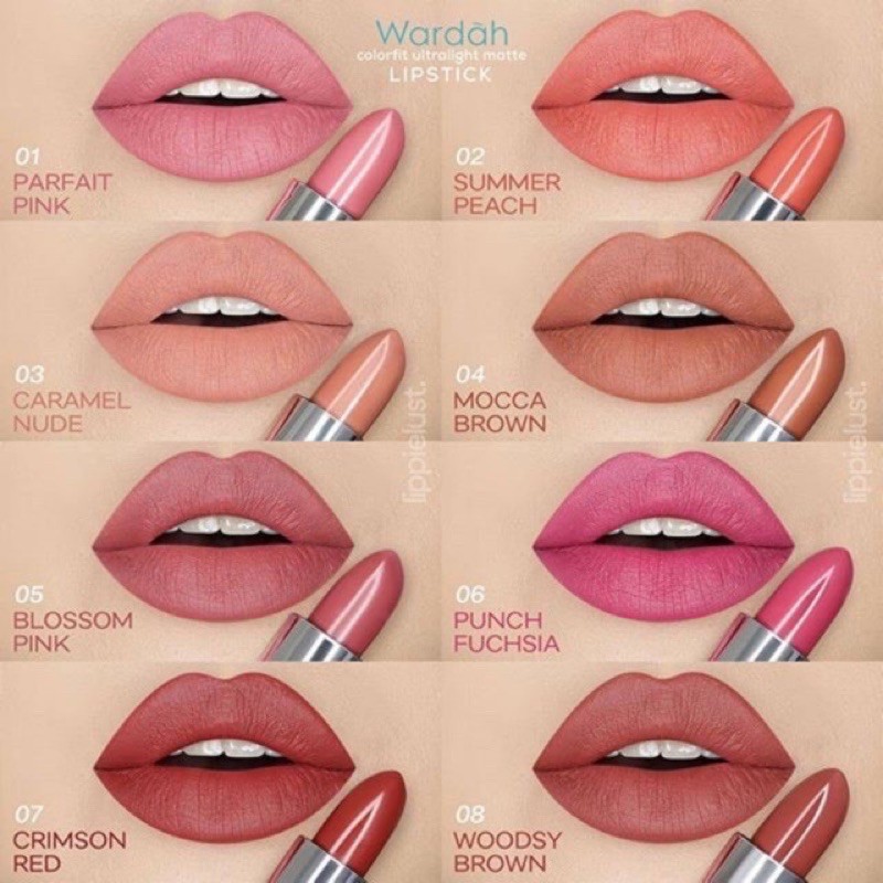 [ ik.x] wardah ultra light lipstik -- lipstik putar wardah ultralight colofit wardah