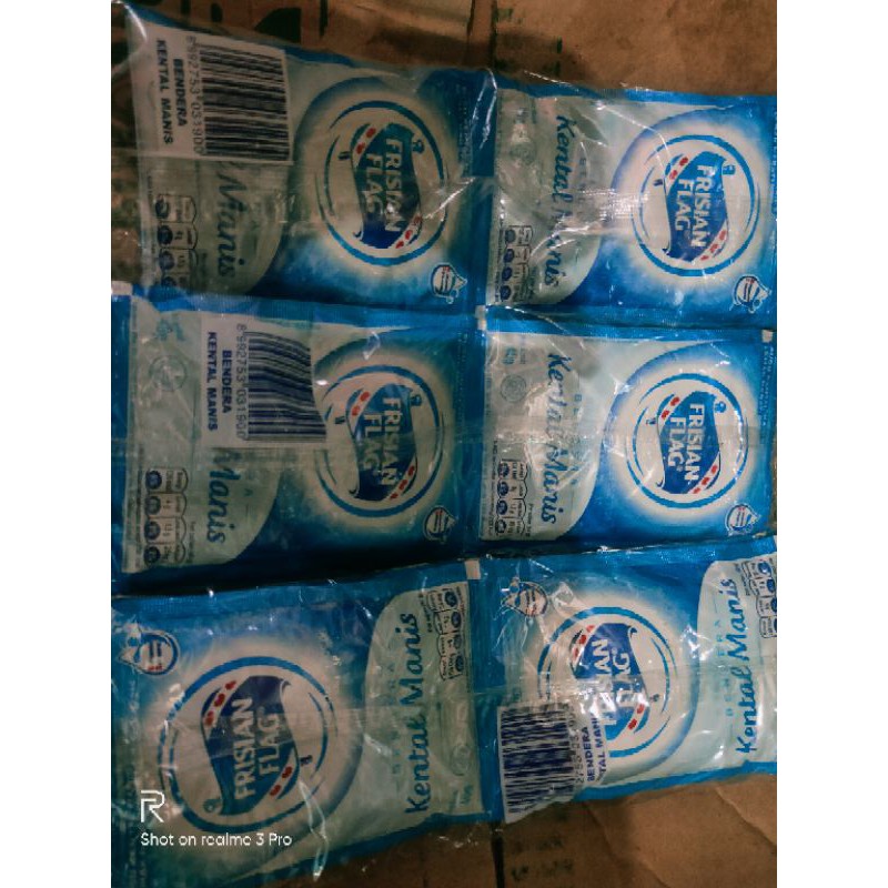 

Frisianflag sachet isi 6sachet /kental manis