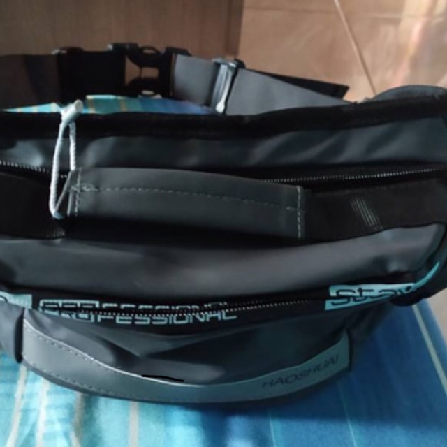 tas pinggang waistbag 2in1 haoshuai asli anti air