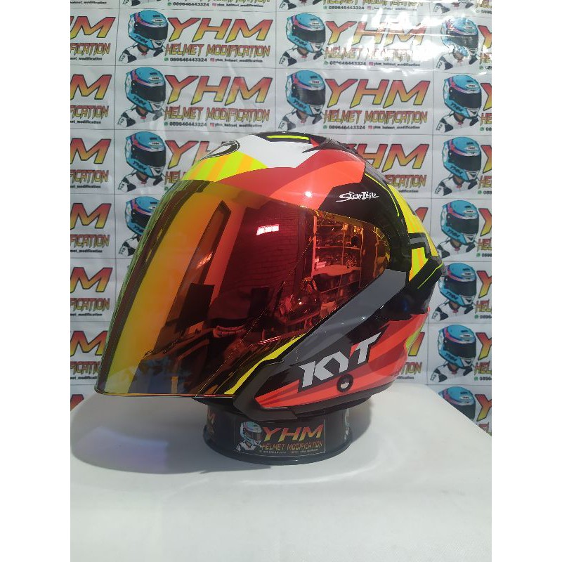 Visor KYT NFJ iridium