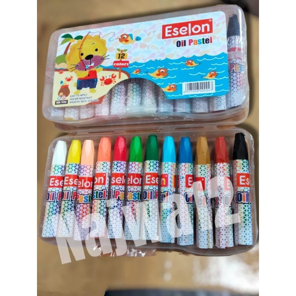 

OIL PASTEL/CRAYON 12 WARNA