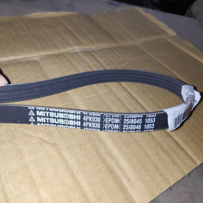 <<<<<] MITSUBOSHI Fan belt 4PK930 EPDM tali kipas fanbelt 4PK 930 FORSA