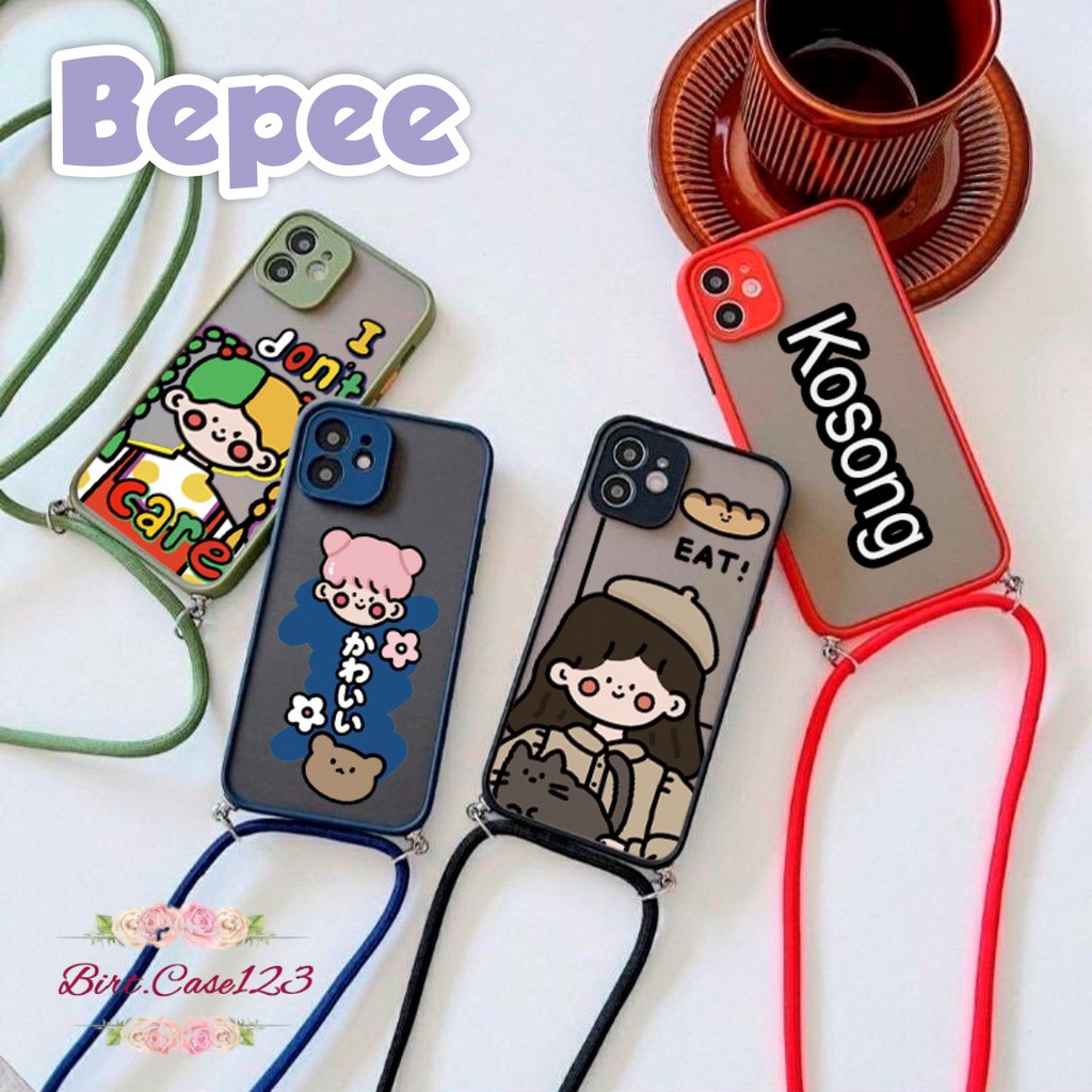 SOFTCASE SLINGCASE DOVE BEPEE OPPO SAMSUNG XIAOMI REALME IPHONE ALL TYPE BC5797