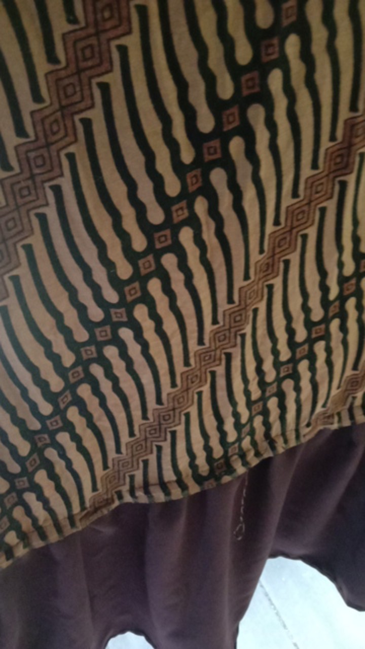 Gamis Meisya Rempel Lurus Batik Halus Kekinian