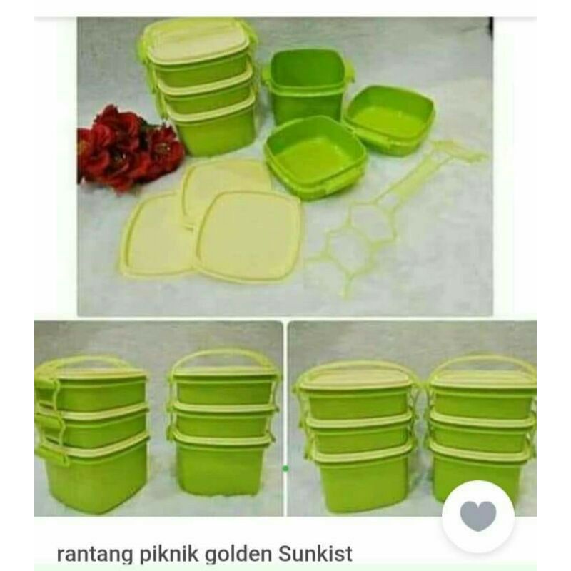 RANTANG PIKNIK 3 SUSUN RANTANG PLASTIK