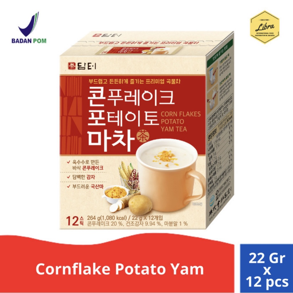 

Damtuh Cornflake Potato Yam 22 gr x 12 pcs