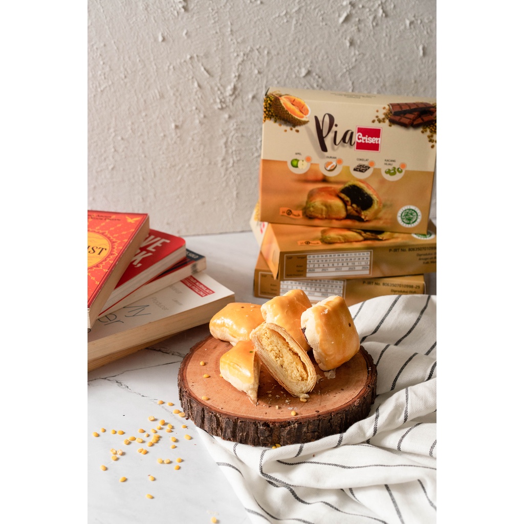 

CRISEN - PIA KACANG HIJAU KHAS MALANG (BOX ISI 6 PCS)/KUE PIA/OLEH-OLEH/KUE KACANG HIJAU