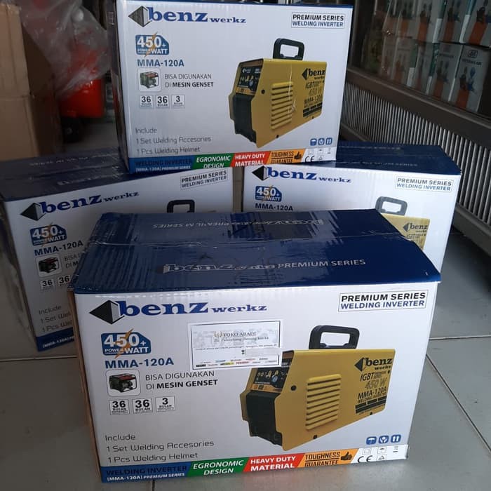 Mesin Las Listrik Benz 450watt 120a Bisa Pakai Listrik Genset