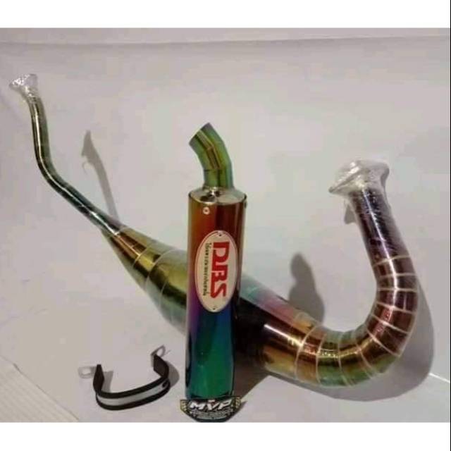 Knalpot dbs pelangi  ninja rr. Ninja r. Ninja as. Suara garing