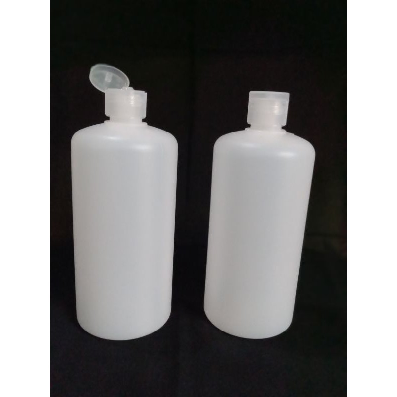 

Botol Fliptop 500ml HDPE putih