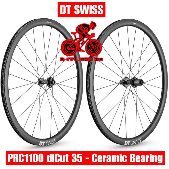 Wheelset Carbon Dt Swiss Prc1100 Dicut 35 Disc Brake Centerlock