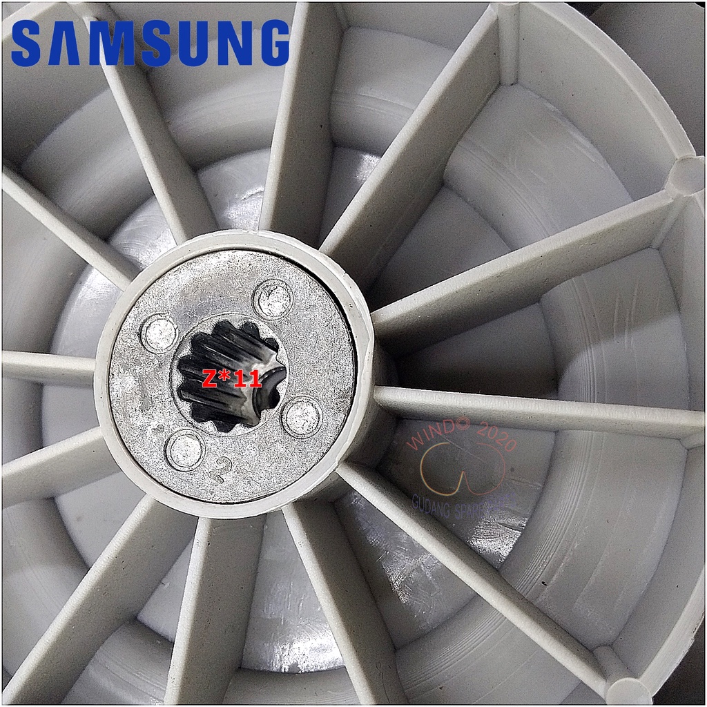 PULISATOR SAMSUNG | PULSATOR MESIN CUCI 1 TABUNG SAMSUNG AS GERIGI-11 DIAMTER 36.5 CM | TOP LOADING PULSATOR