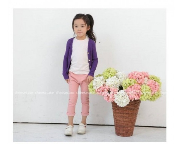 CARDIGAN ANAK RAJUT IMPORT POLOS WARNA USIA 1-5 TAHUN