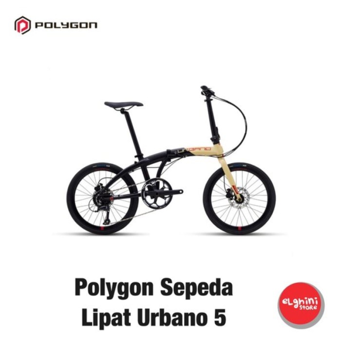 PROMO BIG SALE Bebas Ongkir - Polygon Sepeda Lipat Urbano 5