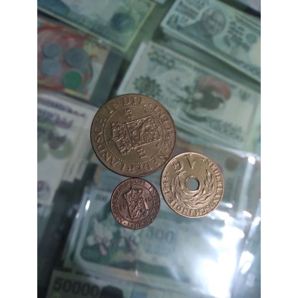coin set benggol/sent jaman belanda
