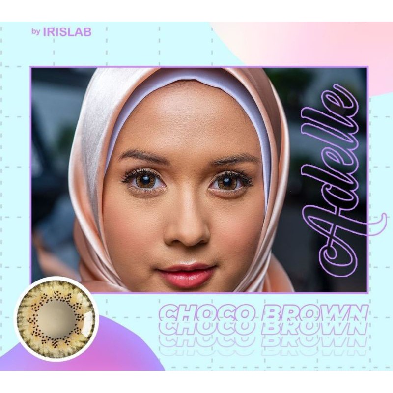 SOFTLENS LIVING COLOR ADELLE NORMAL &amp; MINUS (-0.50 SD -6.00) BY IRISLAB 16MM / Softlen Soflens