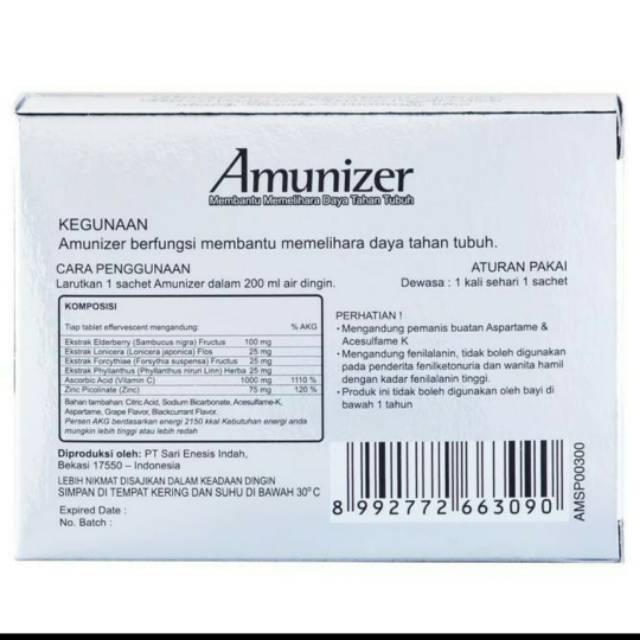 ADEMSARI SACHET 12PCS+AMUNIZER C1000 4PCS (PROMO)