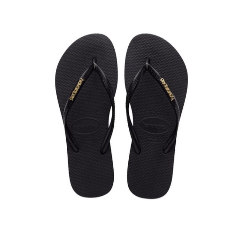 Sandal Wanita Original Havaianas Slim Logo Metalic