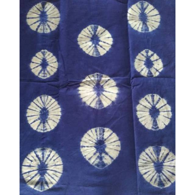 Kain Batik Shibori Motif Telur Ceplok