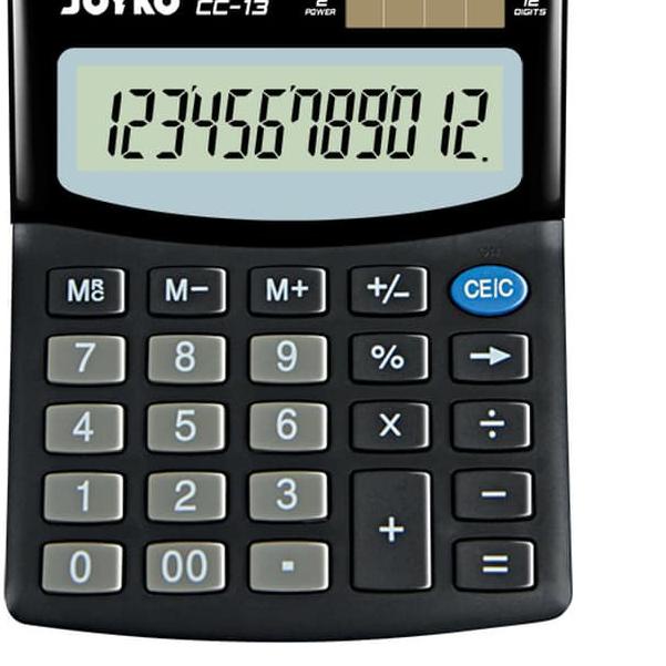 

Terlaris Calculator Kalkulator Joyko CC-13 12 Digits MURAH ..