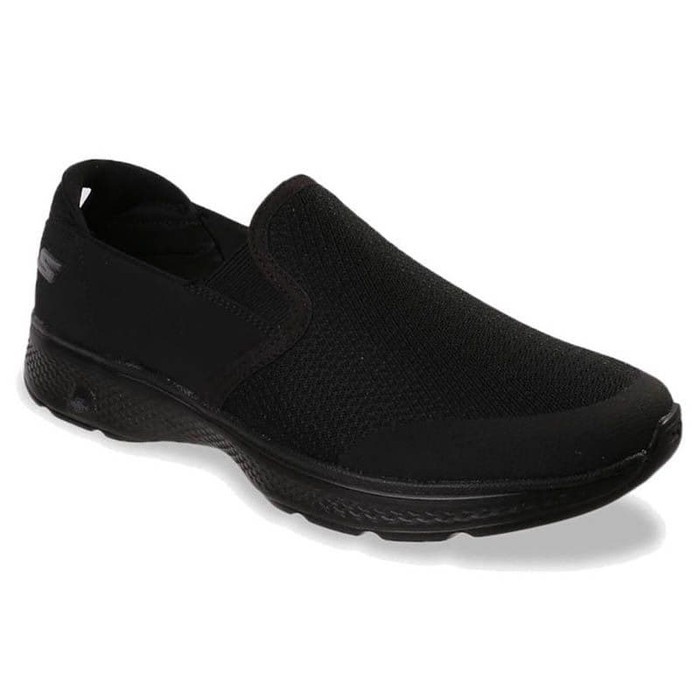 Skechers Go Walk 4 Contain. Black 54171BBK. Sepatu Pria. Original