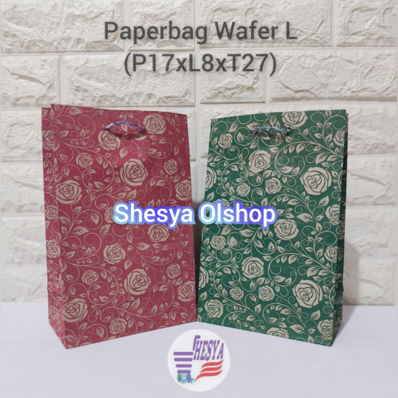 

Paper bag Wafer L Motif (17.8.27)