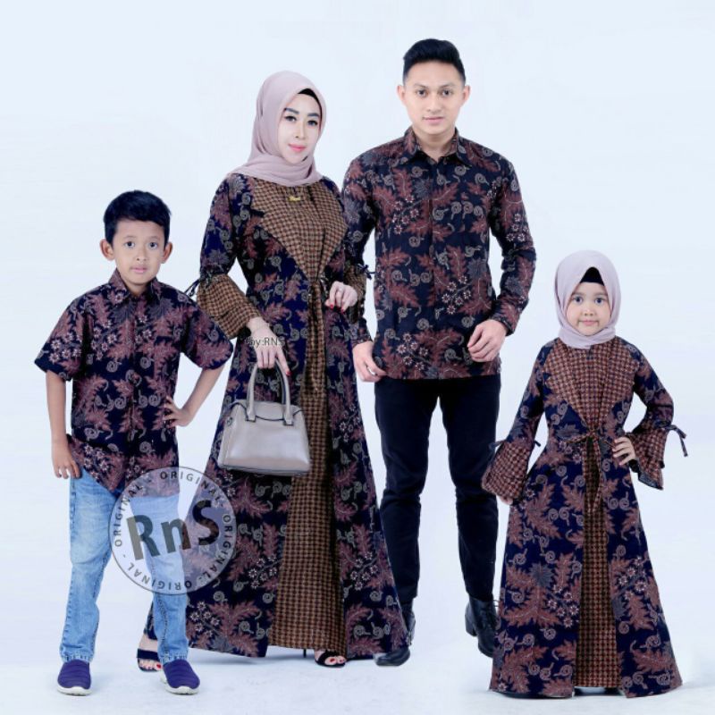 [12.12] READY STANDAR DAN JUMBO BATIK COUPLE KELUARGA NEW BATIK COUPLE MODERN || GAMIS BATIK BUSUI FRIENDLY