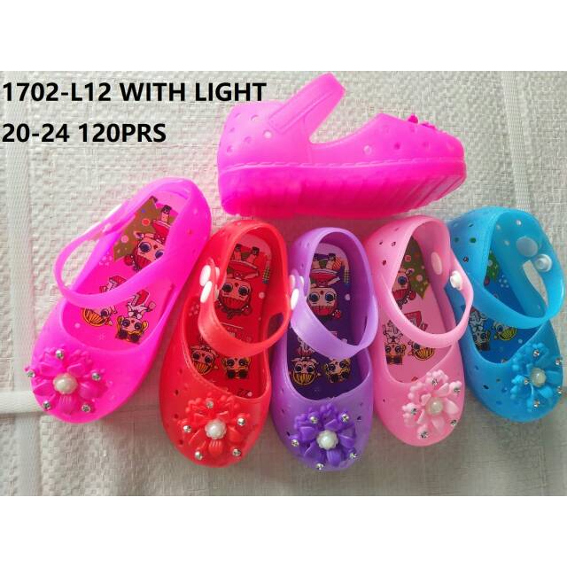 Sepatu Lampu Bayi Lol Pita