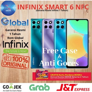 Infinix Smart 6  Ram 3GB Rom 64GB 2/32 & 3/64 Garansi Resmi Infinix 1 Tahun - New Original