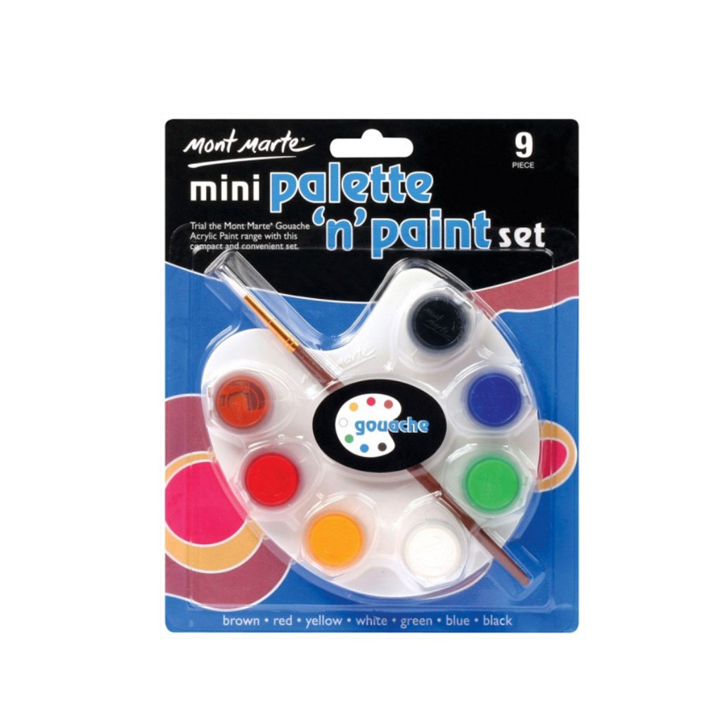 Jual Mont Marte Palette N Paint Set Pcs Mpps Shopee Indonesia