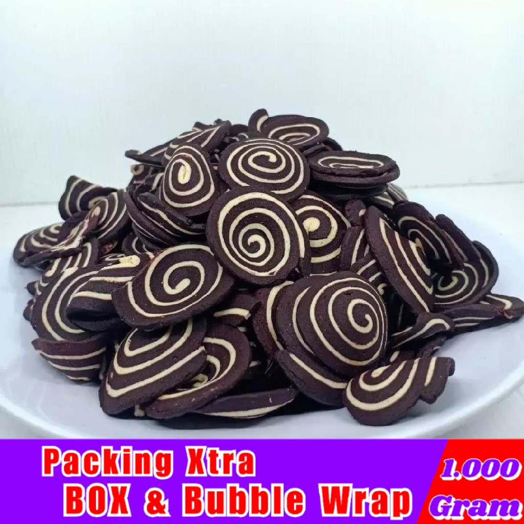 

[1Kg] Kuping Gajah Contong Mini Manis Original PREMIUM - Hufaida Snack snack kiloan