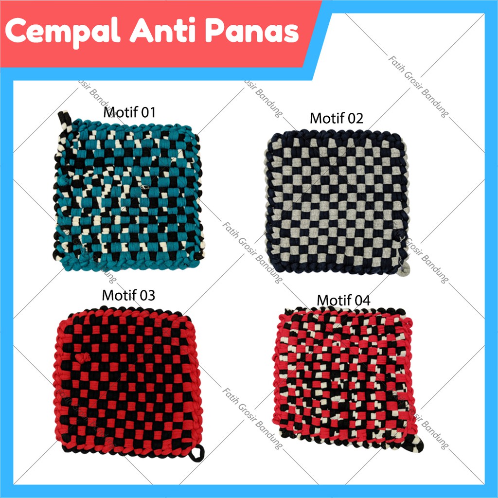 Cempal Anti Panas Anyam Untuk Dapur Shopee Indonesia