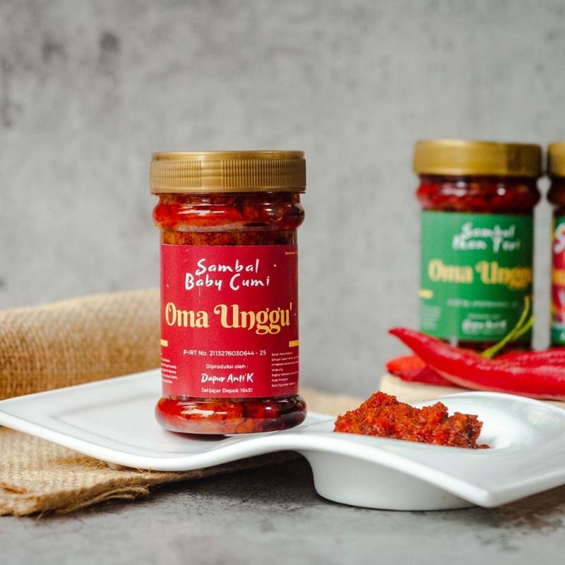 

Sambal Baby Cumi Oma Unggu'