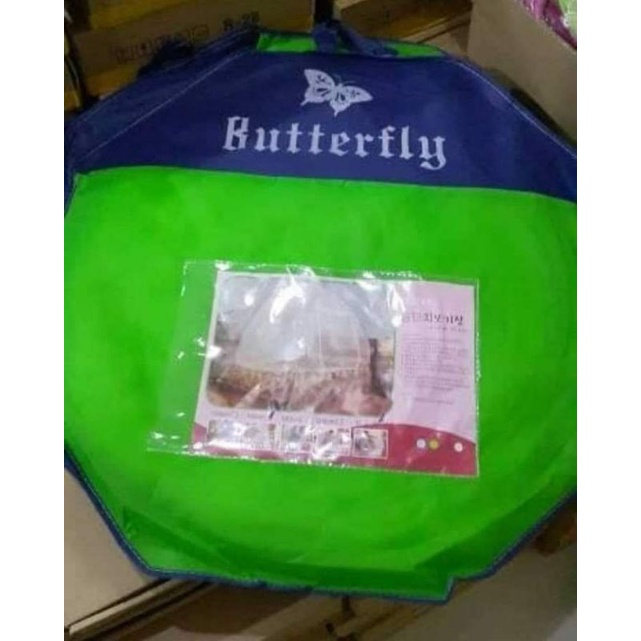 Kelambu Lipat Butterfly 6kaki 180*200