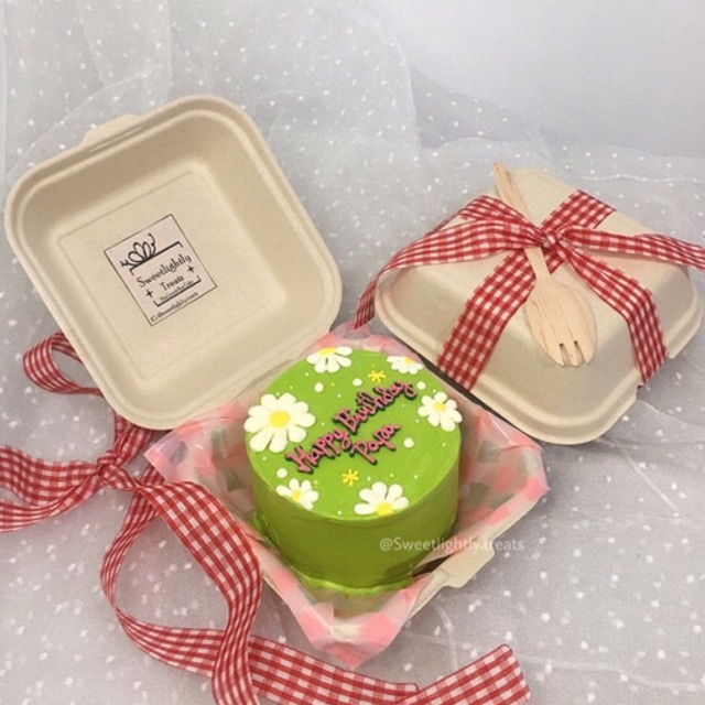 

Lunch box cake | korean lunch box cake | custom cake | lettering cake | korean cake | cute cake