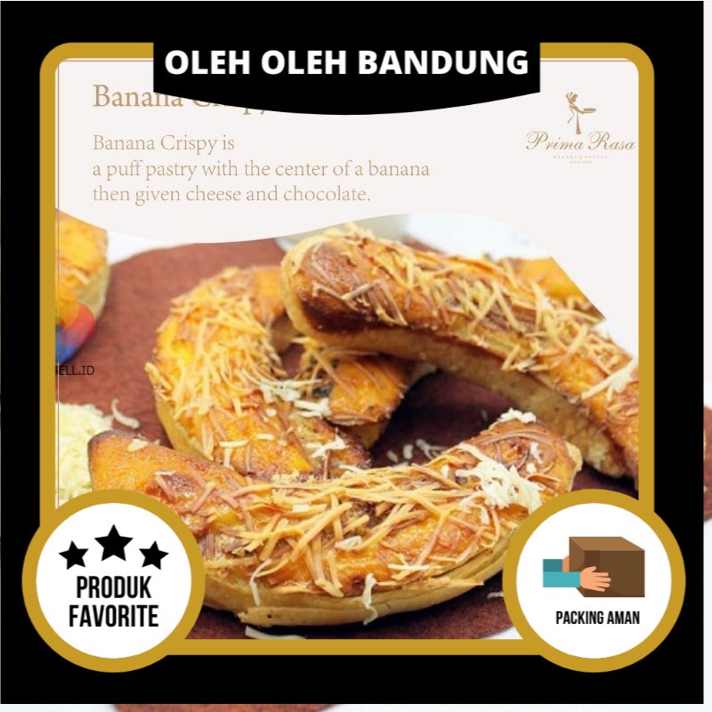 

Prima Rasa - Banana Crispy - Oleh Oleh Kue Bandung