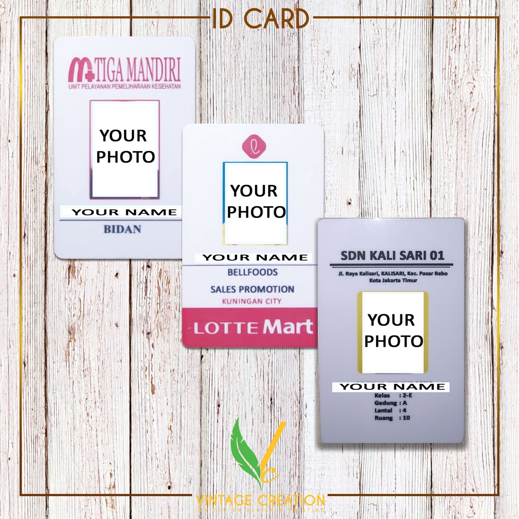 

CETAK NAME TAG MURAH 2 SISI