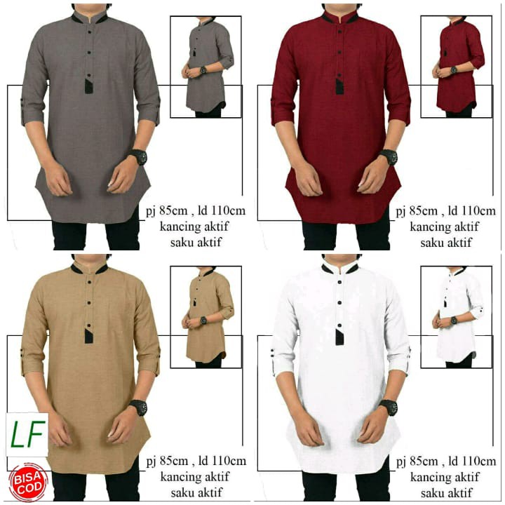 Stellashoppie Koko  Finno baju  muslim pria  terbaru  