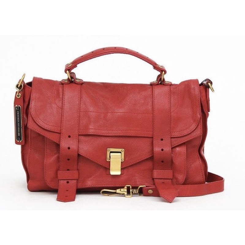 preloved proenza schouler medium ps1 in red