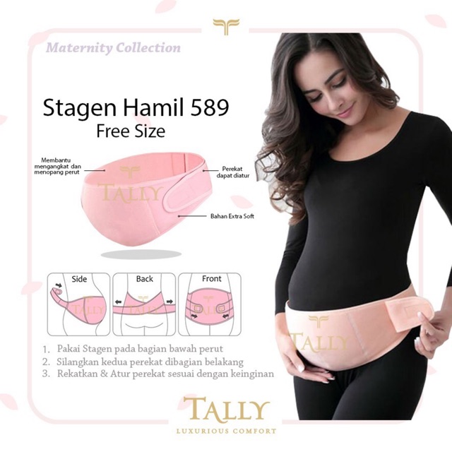 Korset Hamil STAGEN TALLY 589 Penyangga Kehamilan Perut Ibu Hamil - Maternity / Pregnancy Belt