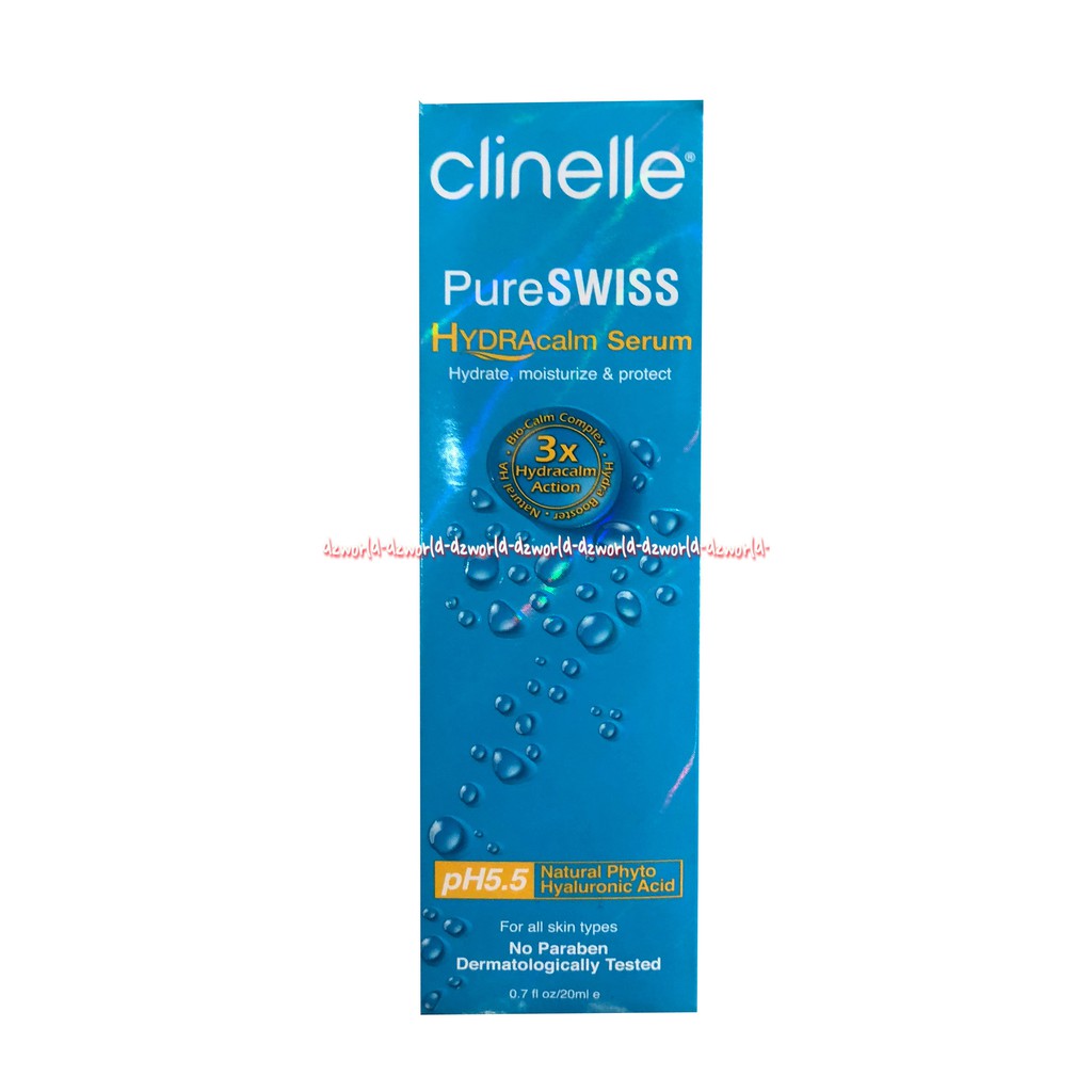 Clinelle Pure Swiss Hydra Calm Serum 20ml Serum Wajah