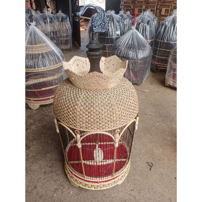 SANGKAR PERKUTUT RAJUT MAYaNGKARA MASIO