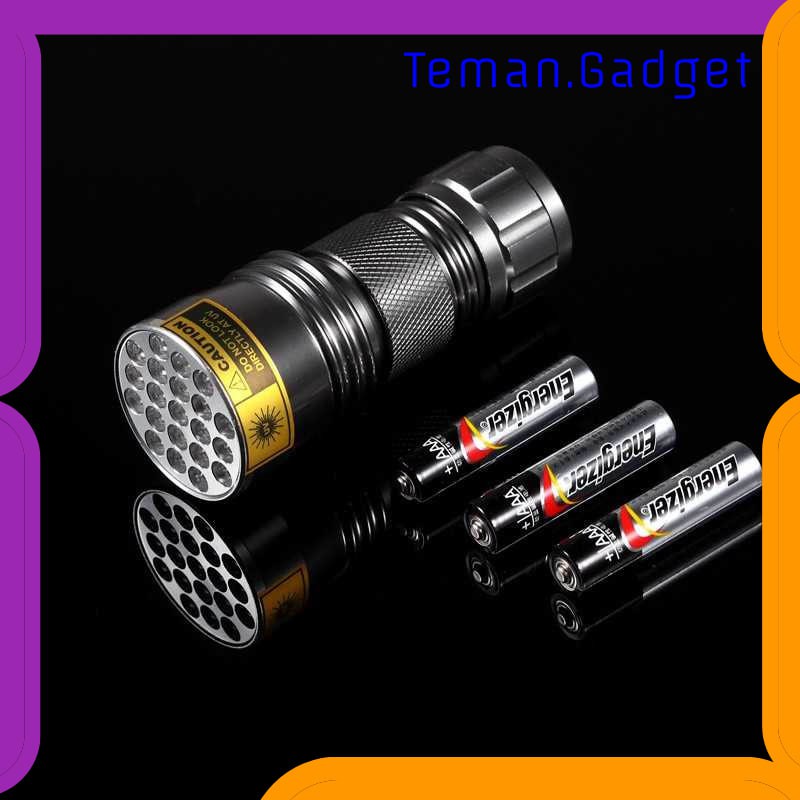 TG-IE203 TaffLED Senter Ultraviolet 400nm 21 LED - UV-21